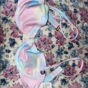 Hollister XXS Tie Tye Bikini Top